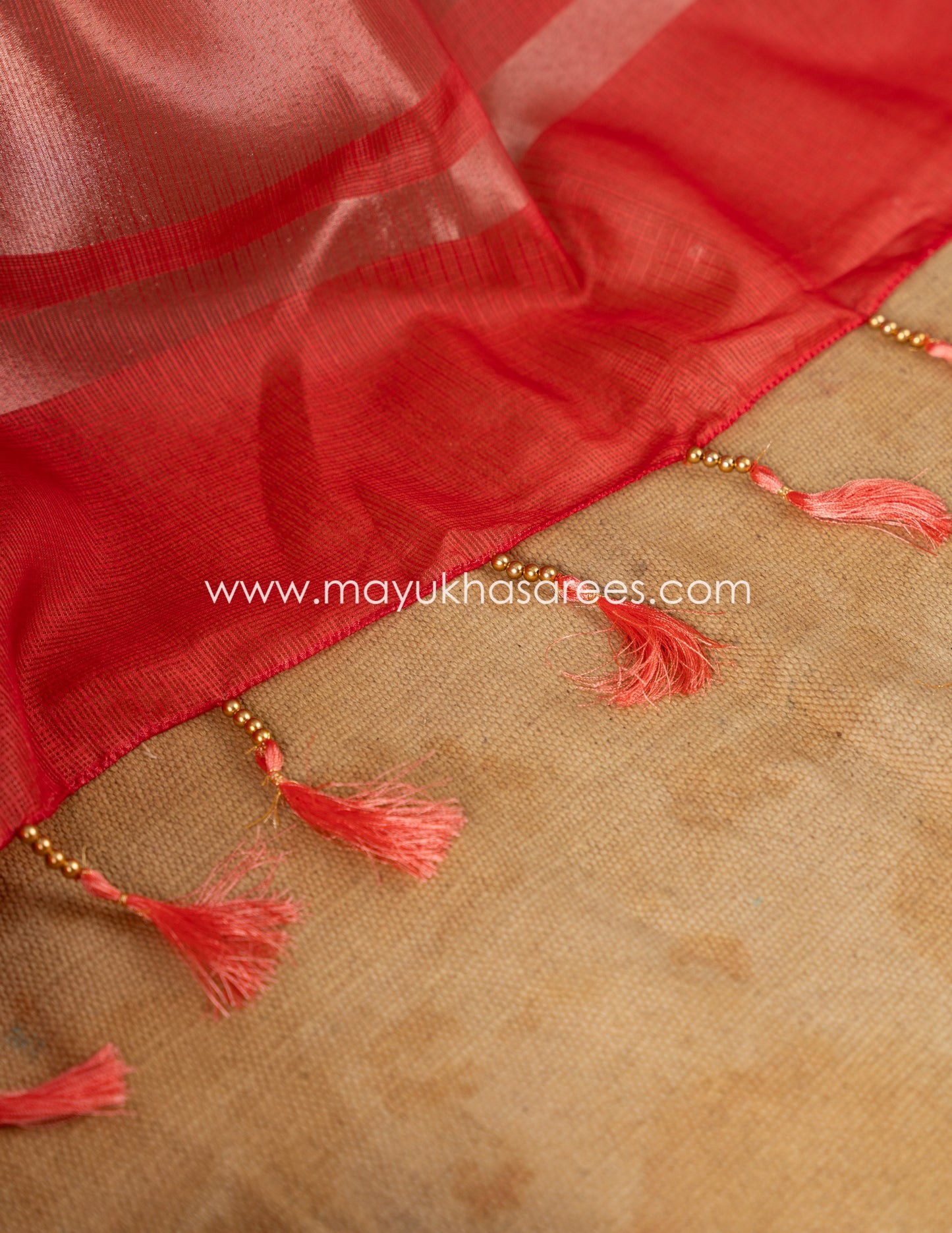 Teal and Red Light weight Lotus Printed Kota silk sarees with Banarasi Borders and Floral Printed Blouse in Size 38 44