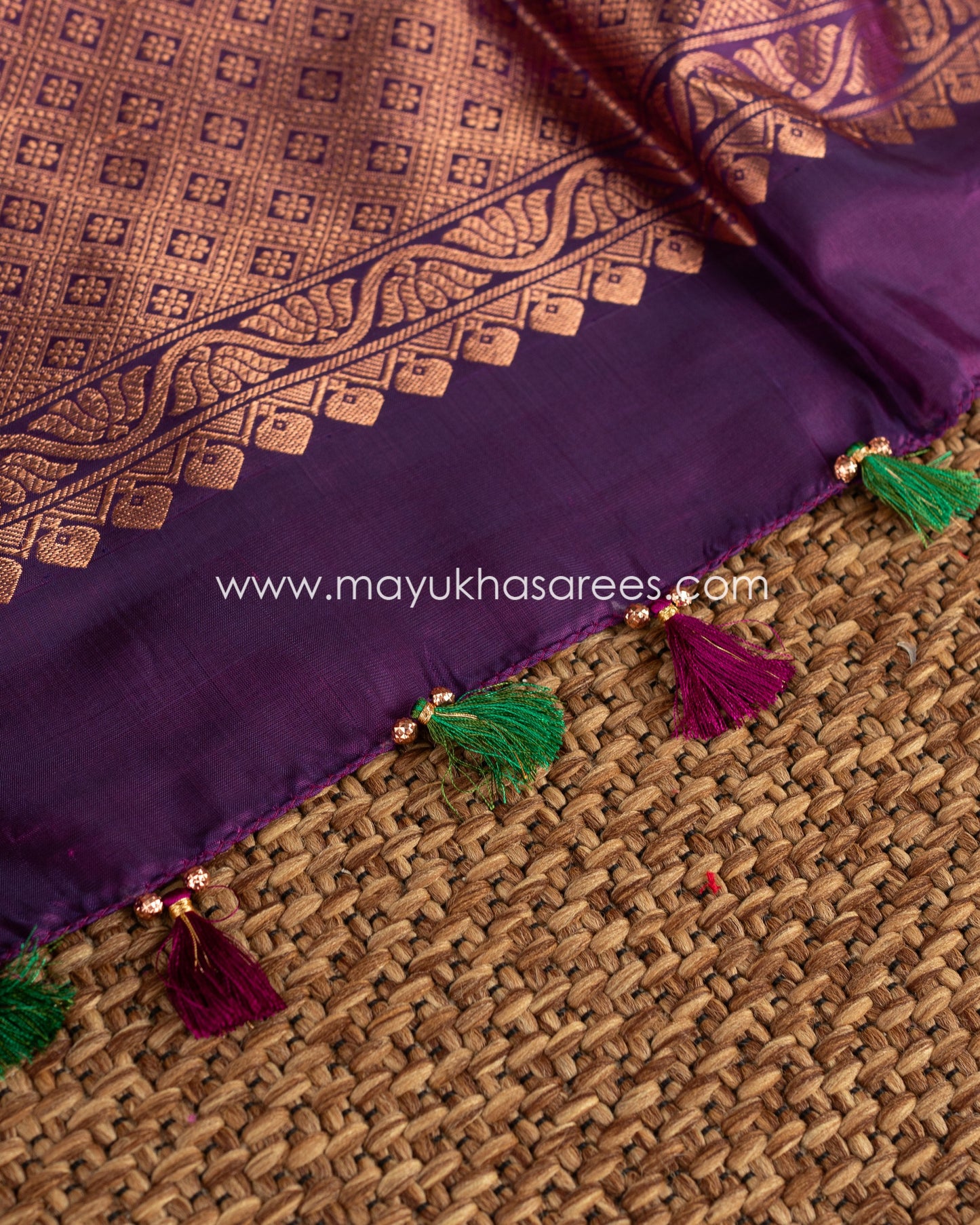 Regal Essence: Kanchipuram 1000 Butties Pure Silk Saree, Free Shipping! And Stitched Blouse In Size 38-48