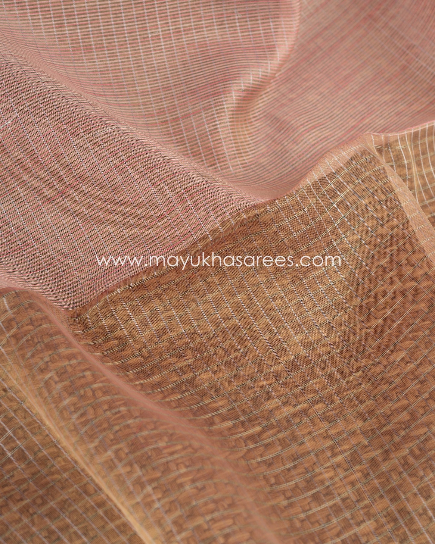 Eternal Bloom: Organza Saree With Floral Prints, Free Shipping And Stitched Blouse In Size 38-61