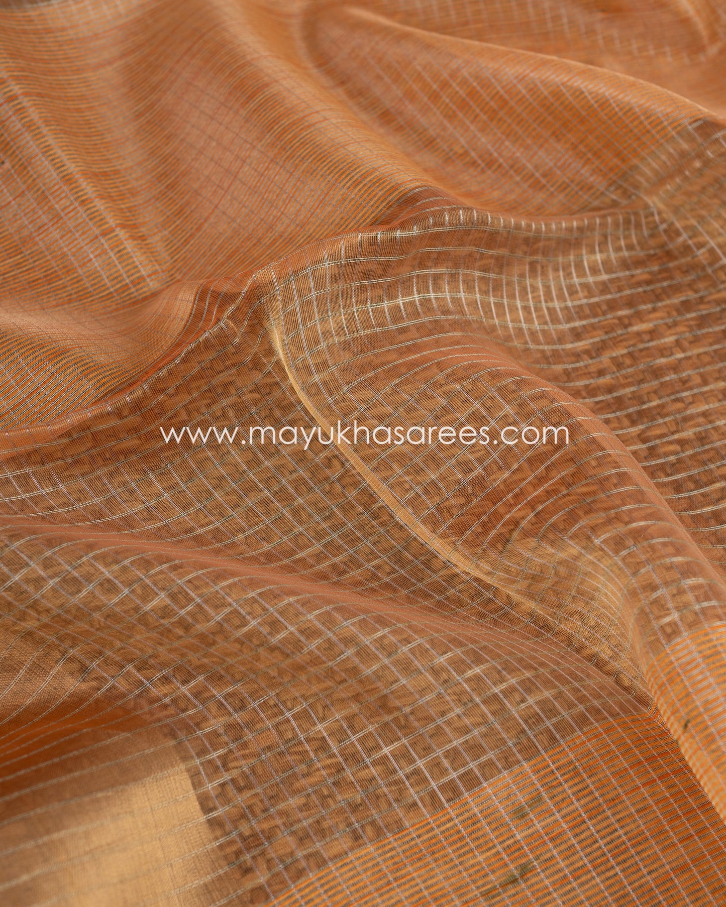 Ethereal Blossoms: Pure Organza Saree, Floral Prints, Free Shipping And Stitched Blouse In Size 38-67