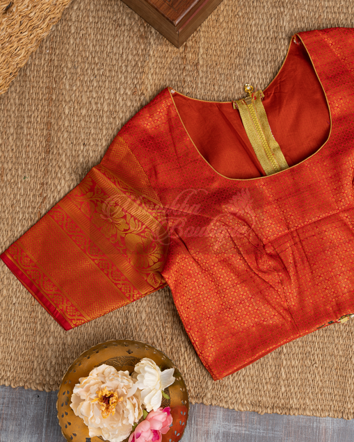 Banarasi Dola White Kalamkari Saree