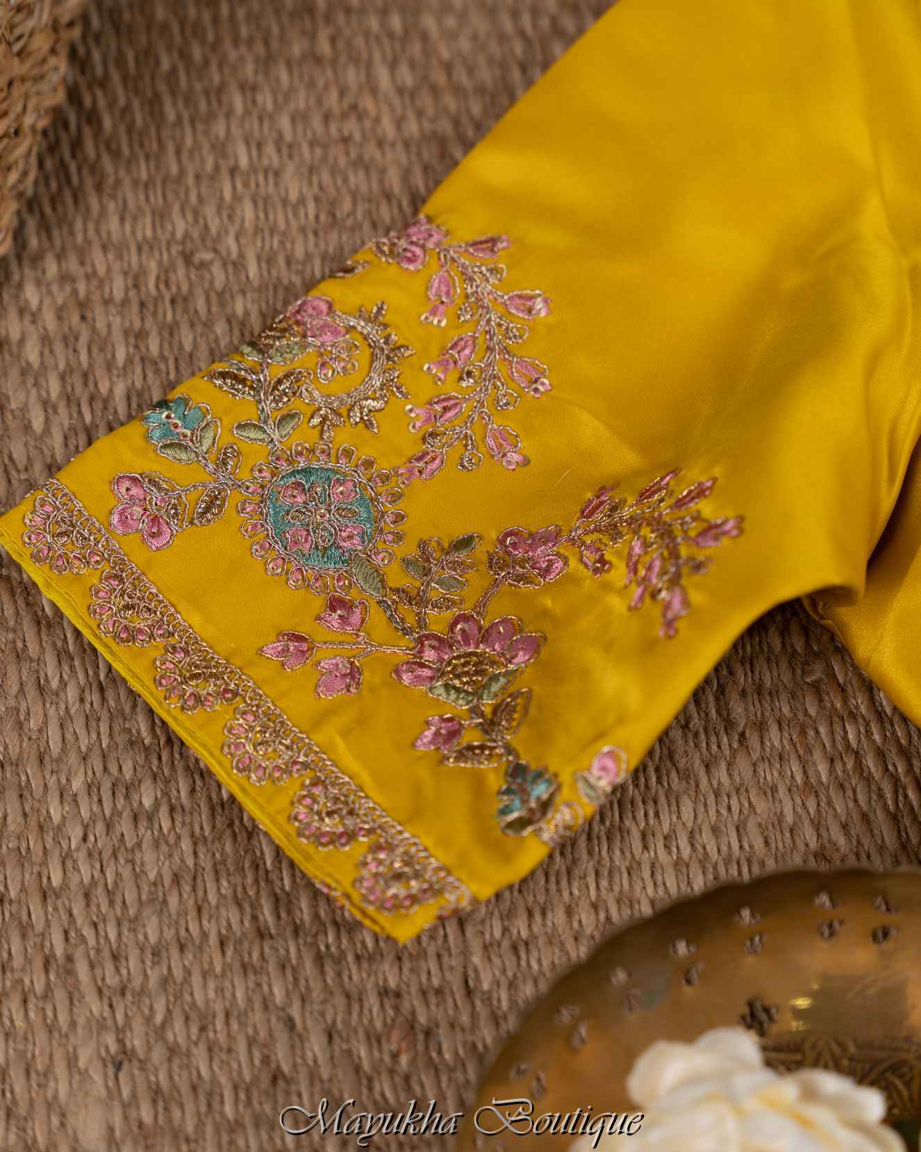 Pure Dola Silk Banarasi Pink Saree mayukhasarees