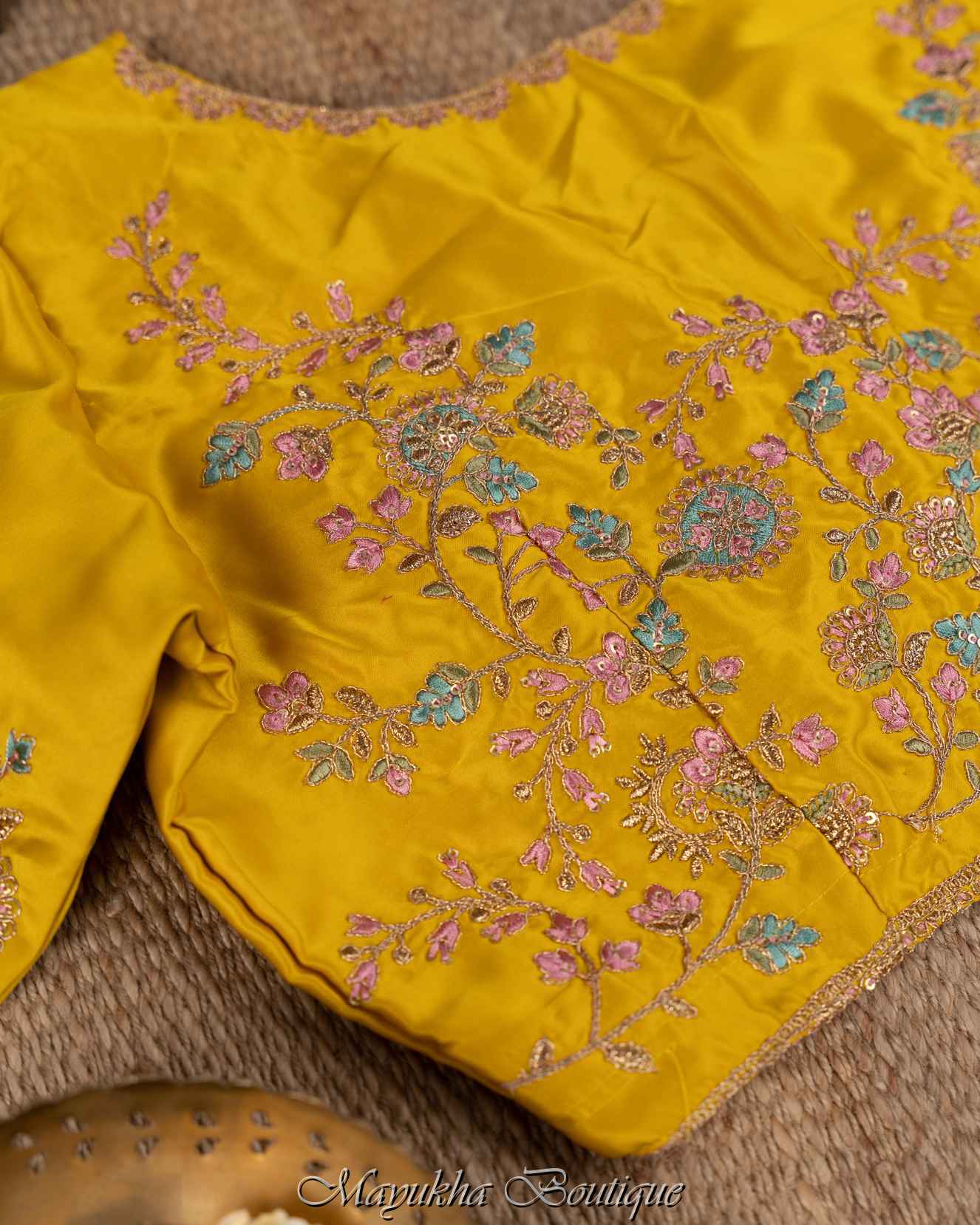 Pure Dola Silk Banarasi Pink Saree mayukhasarees