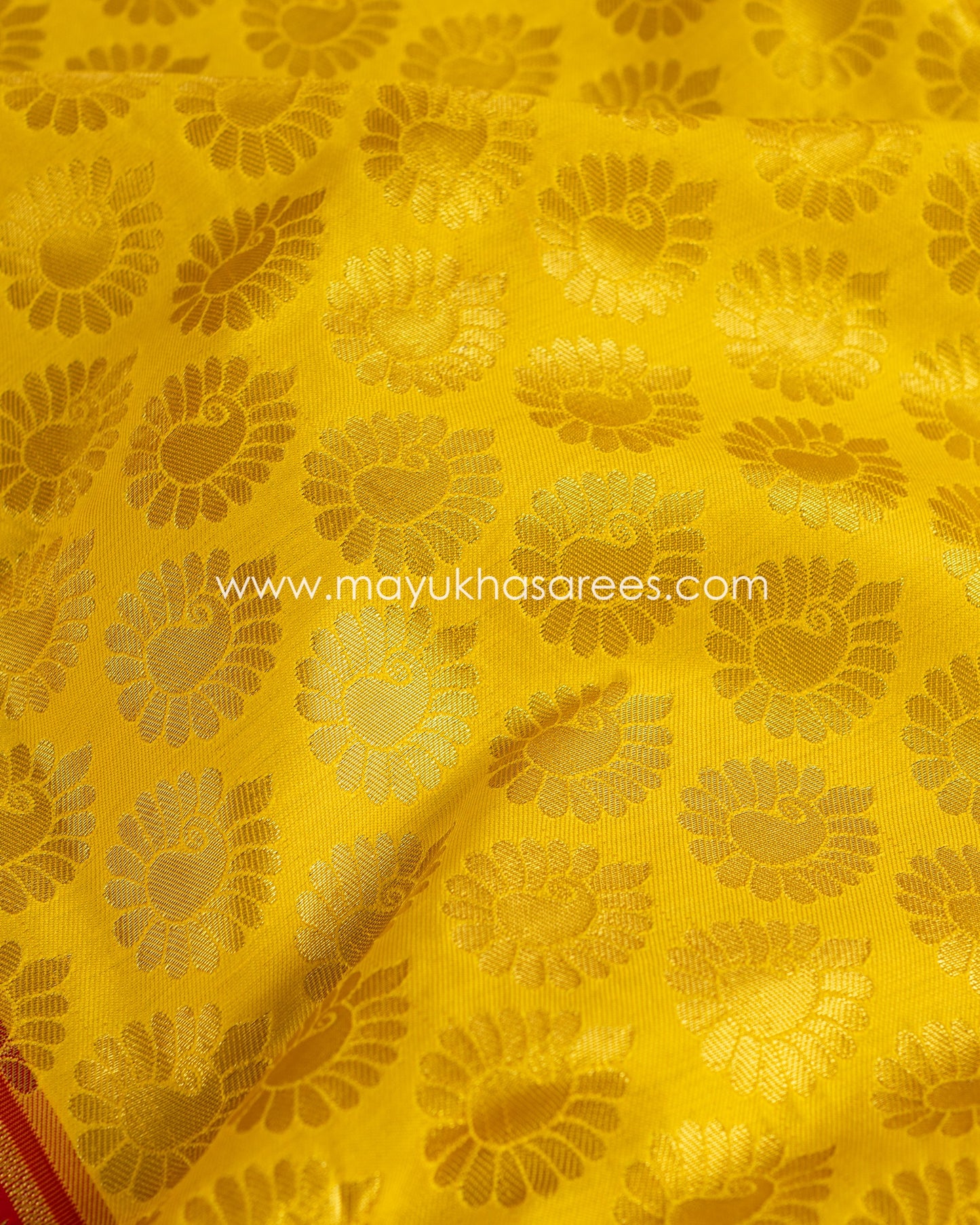 Saffron Dreams: Powerloom Kanchipuram Saree With Brocade Weaving, Free Shipping!  And Stitched Blouse In Size 38-50